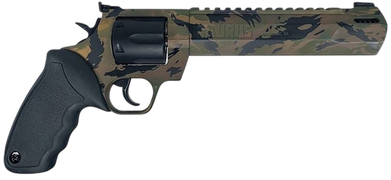 Taurus Raging Hunter, 44 MAG, 8.37" Barrel, 6 Rds, Camo - 725327944126 