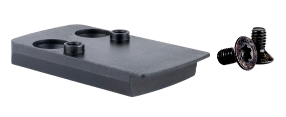 Trijicon RMRcc Mount Plate, Black, 7075 Aluminum - 719307621770 