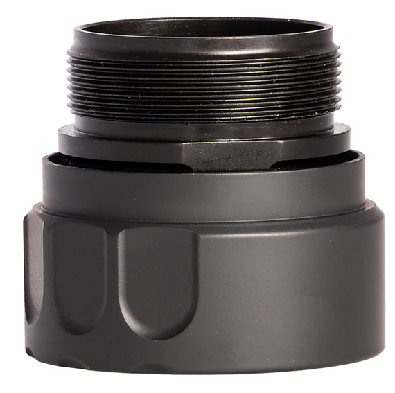 Rugged Suppressors Obsidian Dual Taper Mount, Friction Lock, Black - 859383006983 