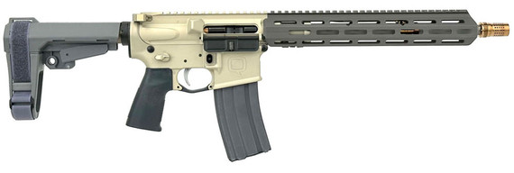 Q Sugar Weasel, 5.56 NATO, 13.00" Barrel, 30 Rds, Gray Cerakote - 810152960073 