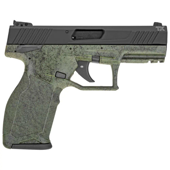 Taurus TX22, 22LR, 4.00" Barrel, 16 Rds, OD Green - 725327933779 