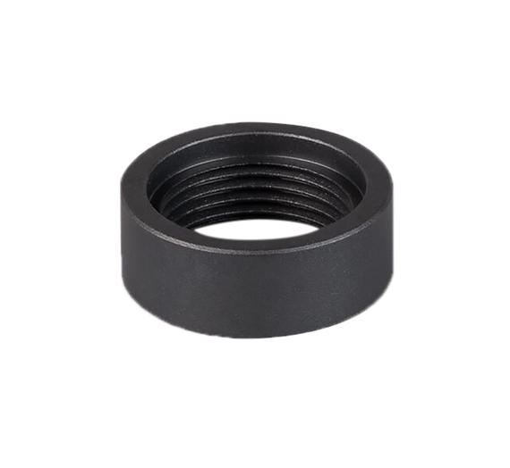 SilencerCo Delta Thread Spacer, Black Oxide, 1/2"-28 tpi - 817272010497 