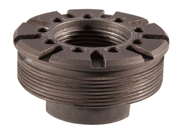 SilencerCo Bravo Direct Thread Mount, Black Steel Finish - 816413024997 