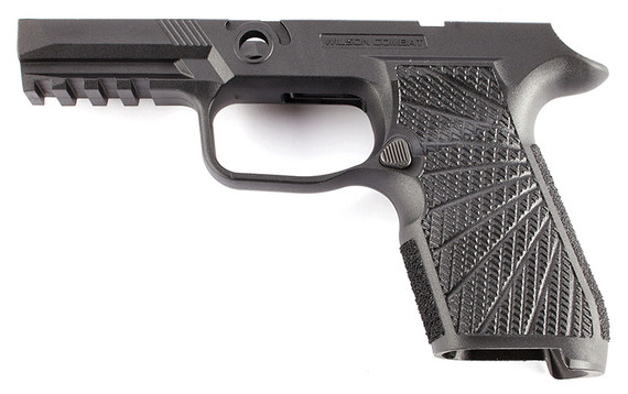 Wilson Combat Sig Sauer P320 Compact Grip Module, No Manual Safety, Black - 810025503789 