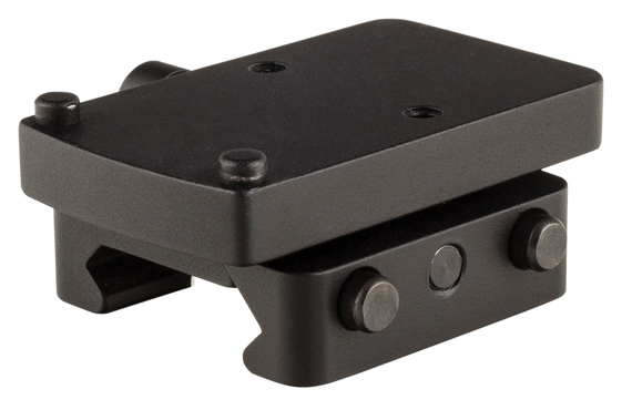Trijicon RMR/SRO Low Weaver Mount, Quick Release, Black Anodized 
