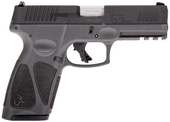 Taurus G3, 9MM, 4.00" Barrel, 15+1 Rds, Matte Black - 725327625957 