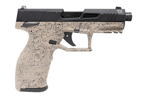 Taurus TX22 Gen2, .22LR, 4.1" Barrel, 10 Rds, FDE Splat/Black - 725327942641 
