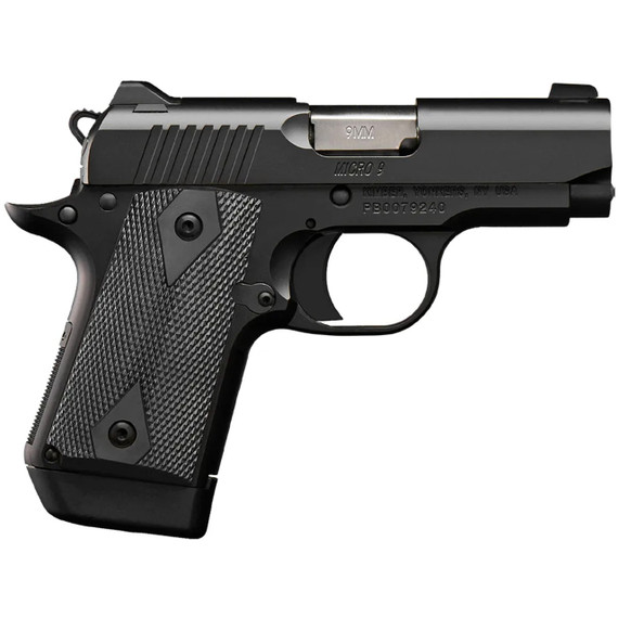 Kimber Micro 9 Liberty, 9MM, 3.15" Barrel, 7 Rds, Black - 669278332444 