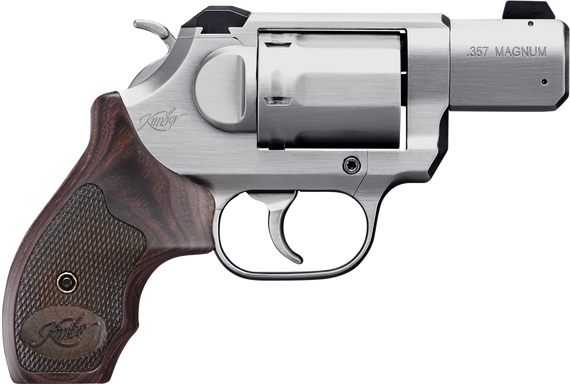 Kimber K6S DASA, 357 MAG, 2.00" Barrel, 6 Rds, Brushed Stainless - 669278940212 