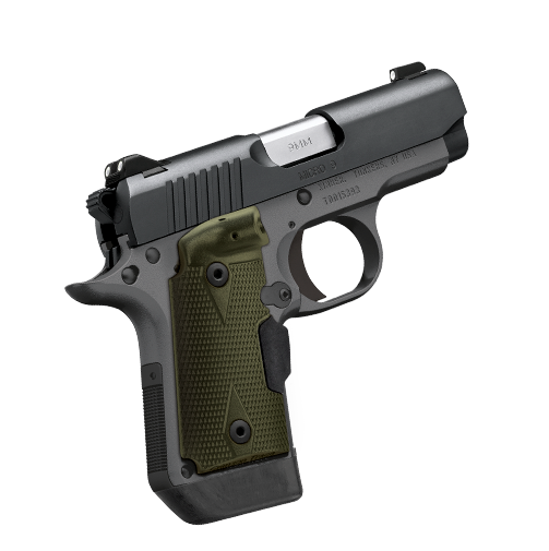 Kimber Micro 9 Woodland Night LG, 9MM, 3.15" Barrel, 7 Rds, Gray KimPro II - 669278331782 