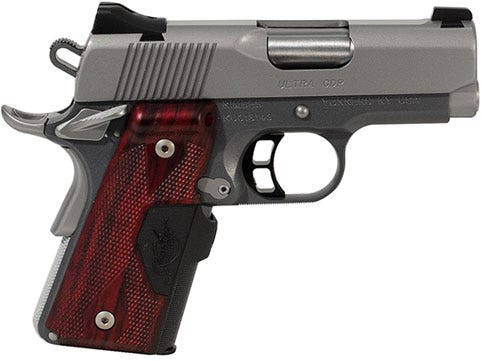 Kimber Ultra CDP II, .45ACP, 3.00" Barrel, 7 Rds, Gray Two-Tone - 669278302577 