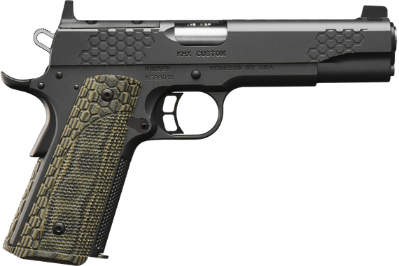 Kimber KHX Custom, 45 ACP, 5.00" Barrel, 8+1 Rds, KimPro II Gray - 669278303604 