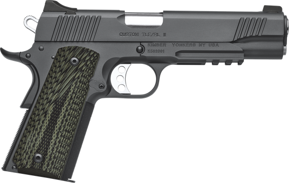 Kimber Custom TLE/RL II, 45 ACP, 5.00" Barrel, 7+1 Rds, Matte Black - 669278323367 