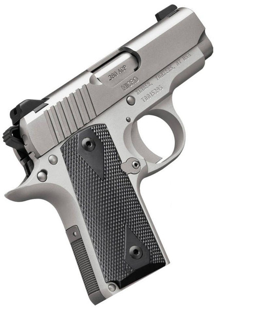 Kimber Micro Stainless, .380 ACP, 2.75" Barrel, 6 Rds, Stainless - 669278376042 