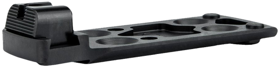 Kimber KDS9C Dovetail Rear Sight Optic Plates Kit, Black/Blank Rear Sight - 669278424224 