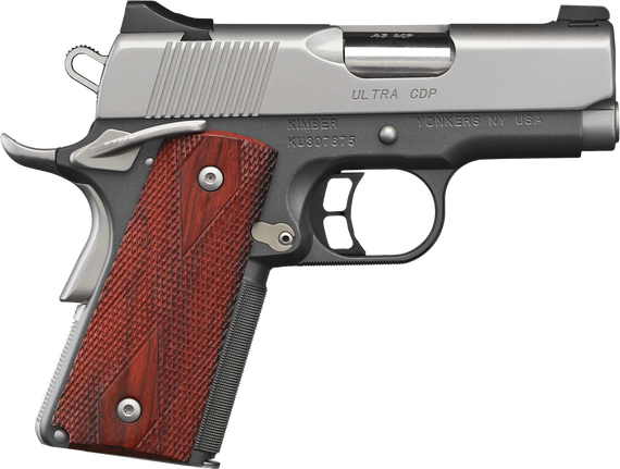 Kimber Ultra CDP, 45 ACP, 3.00" Barrel, 7+1 Rds, Kimpro II Silver/Gray 