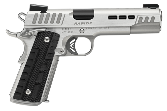 Kimber Rapide Frost, 45 ACP, 5.00" Barrel, 8+1 Rds, Kimpro II Silver - 669278304274 