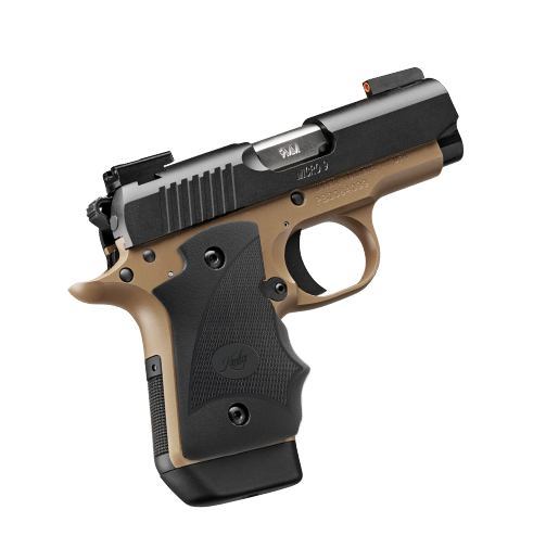 Kimber Micro 9 Desert Night, 9MM, 3.15" Barrel, 7 Rds, Black/Desert Tan 