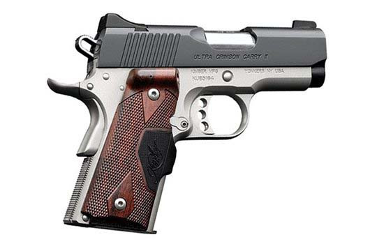 Kimber Ultra Crimson Carry II, .45 ACP, 3.00" Barrel, 7 Rds, Satin Silver - 669278321912 