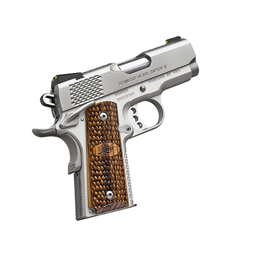 Kimber Stainless Ultra Raptor II, 9MM, 3.00" Barrel, 7 Rds, Satin Silver - 669278323749 