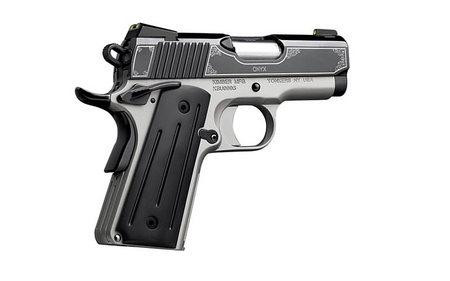 Kimber Onyx Ultra II, 9MM, 3.00" Barrel, 8 Rds, Stainless Steel with High Polish Deep Black - 669278323084 
