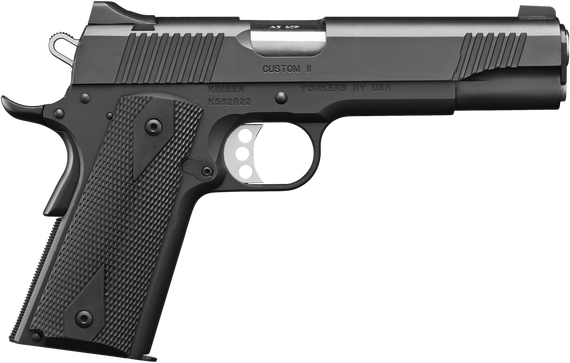 Kimber Custom II, .45 ACP, 5.00" Barrel, 7+1 Rds, Matte Black - 669278320014 