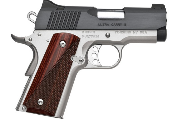 Kimber Ultra Carry II, .45 ACP, 3" Barrel, 7 Rds, Two-Tone - 669278323213 