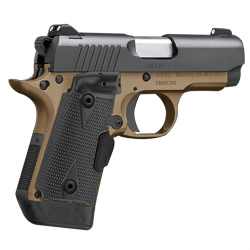 Kimber Micro 9 Desert Night, 9MM, 3.15" Barrel, 6+1 Rds, Matte Black - 669278331751 