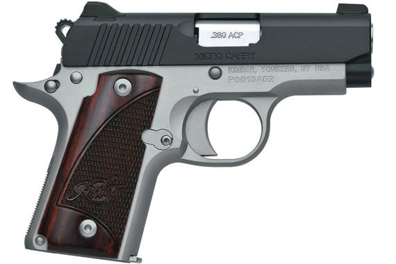 Kimber Micro Carry, 380 ACP, Two-Tone Finish - 669278331027 