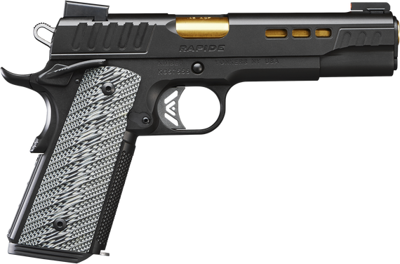 Kimber Rapide, 45 ACP, 5.00" Barrel, 8+1 Rds, KimPro II Black - 669278303833 