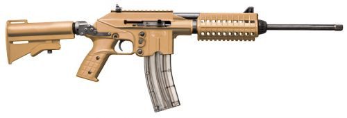 Kel-Tec SU22E, .22 LR, 16.00" Barrel, 26 Rds, Tan - 640832004397 