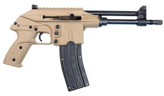 Kel-Tec PLR-22, 22LR, 10.1" Barrel, 26 Rds, Tan Finish 