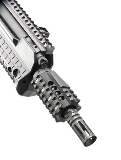 Kel-Tec RFB Quad Rail, Hard Coat Anodized, 6061-T6 Aluminum - 640832001549 