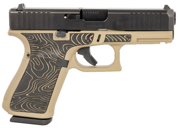 Glock G19 Gen5, 9mm Luger, 4.02" Barrel, 15+1 Rds, Expedition Cerakote - 810100236885 