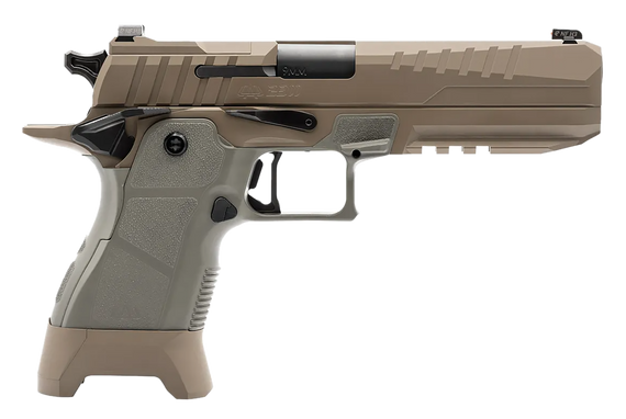 OA Defense OA2311, 9MM, 5.00" Barrel, 17 Rds, Black DLC High Desert Sage - 850055310193 