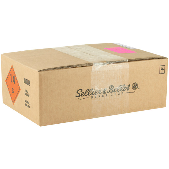 Sellier & Bellot SB12SLUG, 12 Gauge, 2.75" Shell, 1 oz Rifled Slug, 250 Rounds - 754908555055 