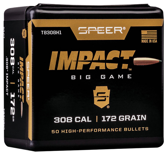 Speer TB308H1 Impact  30Cal 172gr Speer Impact 50 Per Box/5 Case 