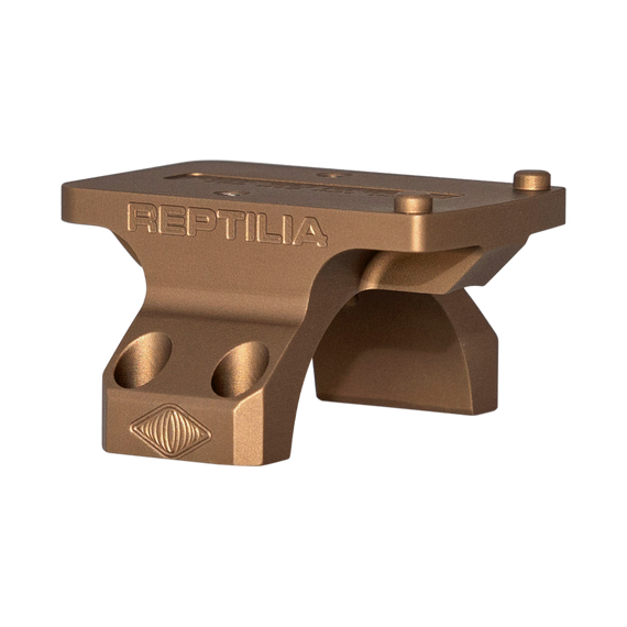 Reptilia ROF-90, Flat Dark Earth Anodized, Geissele 34mm Super Precision & Trijicon RMR - 850002688306 