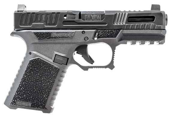 Faxon FX-19 Hellfire LT, 9MM, 4.02" Barrel, 10 Rds, Black - 816341027886 