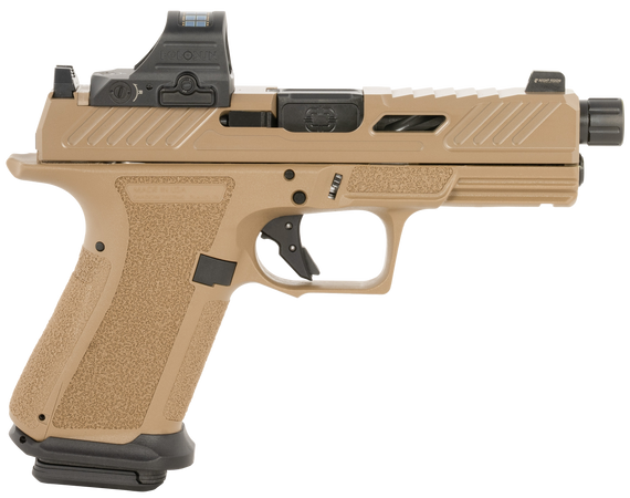 Shadow Systems MR920 Elite, 9MM, 4.50" Barrel, 15+1 Rds, Coyote Tan - 810013435597 