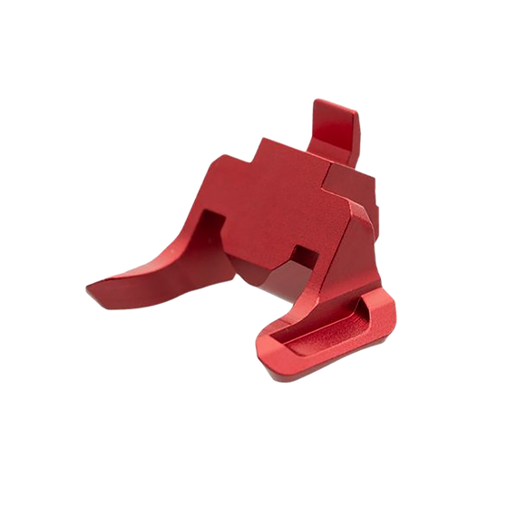 Tyrant CNC TDVP9ERED Extended Magazine Release, 9mm/40 S&W, Red Aluminum - 612789319152 