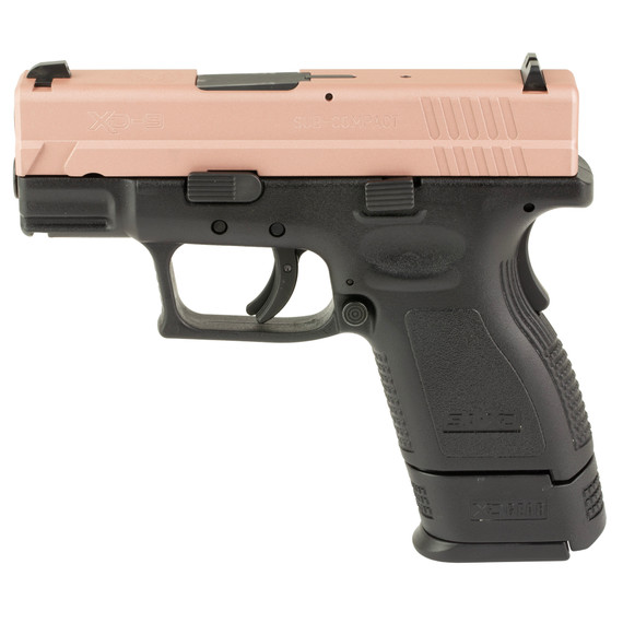 Springfield XD9, 9MM, 3.00" Barrel, 16 Rds, Rose Gold 
