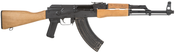 Century Arms RI1826N WASR  7.62x39mm 30+1 16.50" Chrome-Lined Hammer Forged Barrel, Hardwood Stock & Forend, Black Polymer Grip Includes 1 30rd Magazine & Side Mounted Scope Rail (No Muzzle Brake) 
