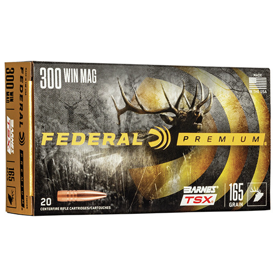 Federal FED PREMIUM 300WIN, 300 WIN MAGNUM, 1.30" Barrel, 20 Rds, Premium Finish 