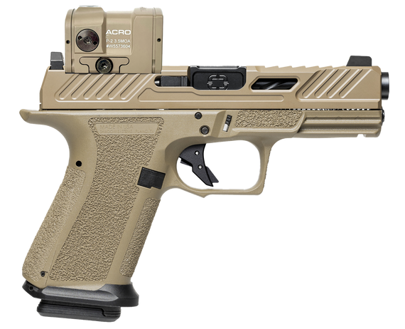 Shadow Systems XR920, 9MM, 4.50" Barrel, 17+1 Rds, Flat Dark Earth - 810120316574 