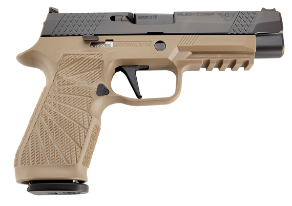 Wilson WCP320, 9MM, 4.70" Barrel, 17 Rds, Tan Black DLC - 810025503413 