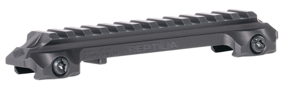Reptilia RMU Mount, 12 Slot, Black, 7075-T6 Aluminum, Mil-Spec 1913 Picatinny Rail - 850053448614 