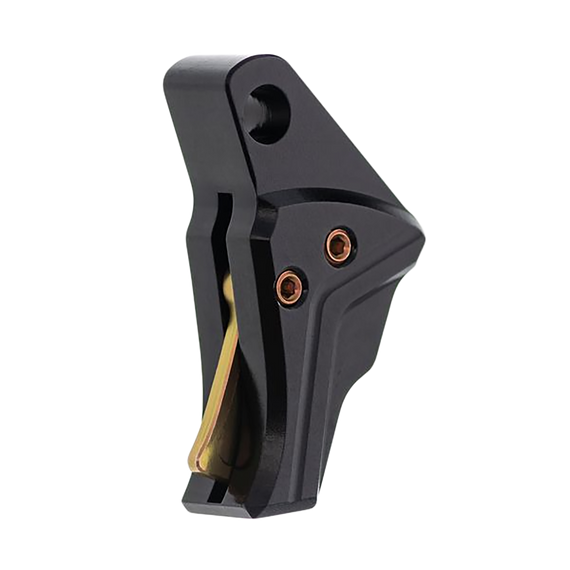 Tyrant CNC I.T.T.S Trigger/Shoe, Black, Gold Hardware - 7426848614859 