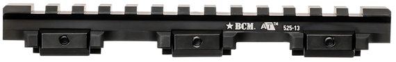 Bravo A/T Optic Riser 525-13, Black Anodized, 13 Slots - 812526023902 