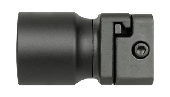 Midwest MISTAPSFBT Picatinny Buffer Tube Adaptor, Side Folding, Black - 812102033325 